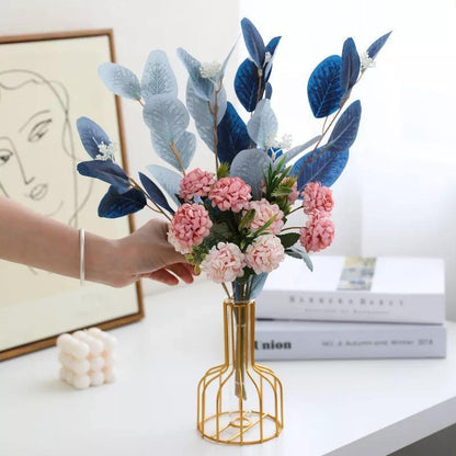 Vase with Test Tube and Iron Stand
