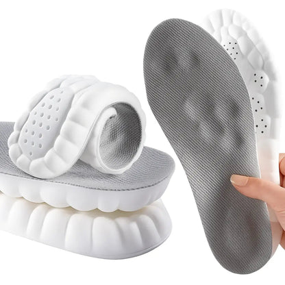 Memory Foam Insoles with Arch Support for All-Day Comfort in Sneakers, Work & Casual Shoes