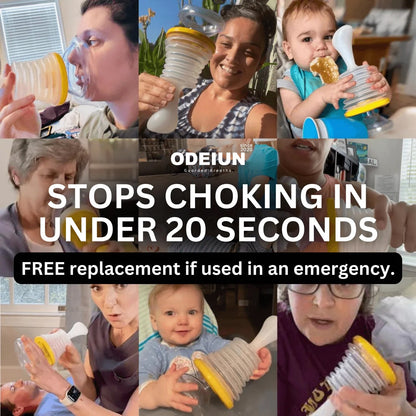 Emergency Airway Clearing Tool for Choking Relief at Home & On the Go