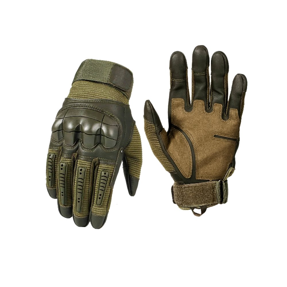 Armored Work Gloves for Construction, Mechanics & Outdoor Use – Reinforced Palm & Knuckle Protection for Men