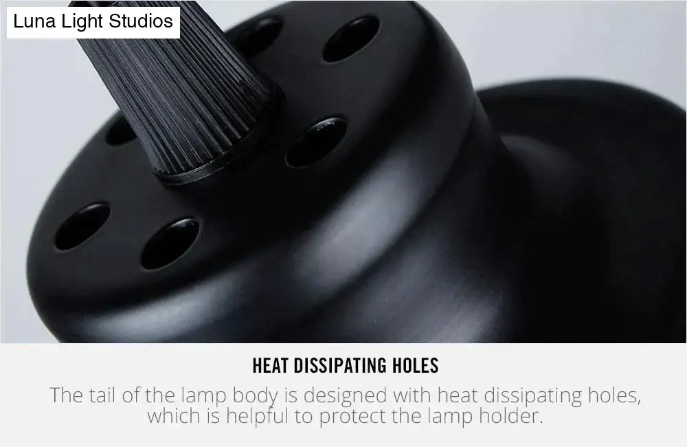 Adjustable Height Black Metal Pendant Light for Kitchen Island, Dining Room & Restaurant | Dimmable E26 Socket Industrial Hanging Fixture