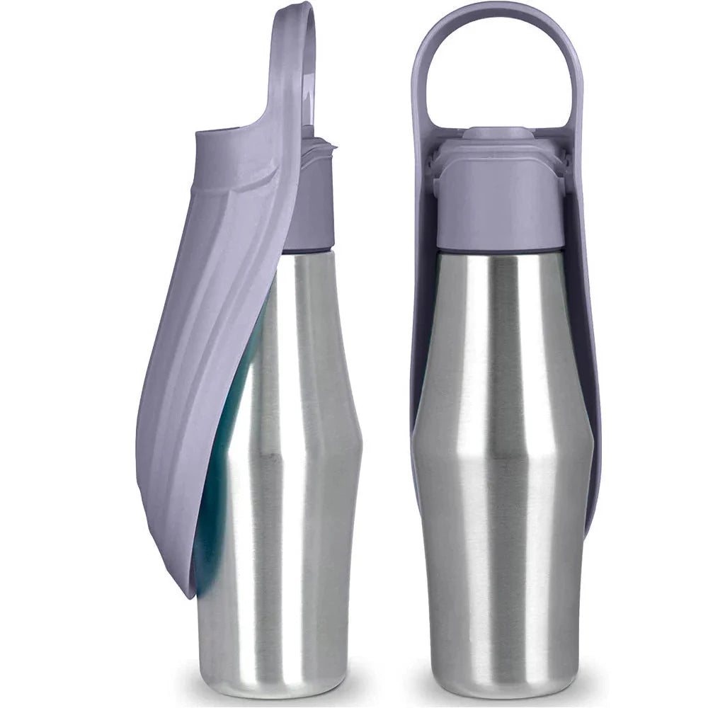 Ortekor Hydration Solution | Insulated Dog Water Bottle with Leak-Proof Design | Travel-Friendly for Outdoor Adventures