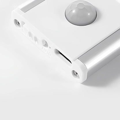 Motion Sensor LED Under Cabinet Light Rechargeable USB Powered Slim Aluminum Bar for Kitchen Closet Pantry Hallway 3 Color Temps Wireless In