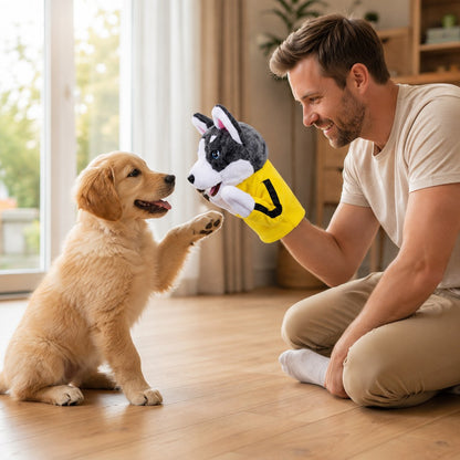 Ortekor Interactive Boxing Pet Puppet for Indoor Play – Squeeze-to-Punch Sound Toy for Bored Dogs & Cats