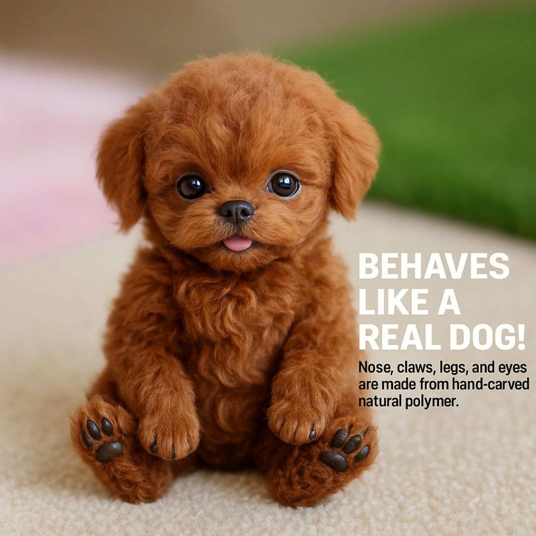 Voice-Activated Electronic Companion Dog Toy with Touch Response for Kids