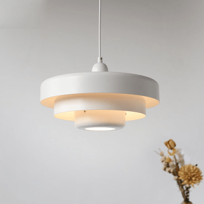 Modern Minimalist Pendant Light 14-Inch Dome Metal Ceiling Fixture Dining Room Kitchen Cafe Nordic Style Home Lighting