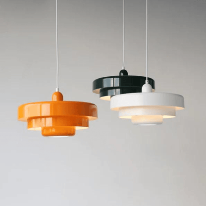 Modern Minimalist Pendant Light 14-Inch Dome Metal Ceiling Fixture Dining Room Kitchen Cafe Nordic Style Home Lighting