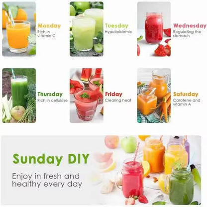 High-Power Centrifugal Juice Extractor with Wide-Mouth Feeder & 2-Speed Control for Whole Fruits & Vegetables – 800W Motor