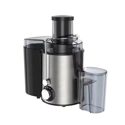 High-Power Centrifugal Juice Extractor with Wide-Mouth Feeder & 2-Speed Control for Whole Fruits & Vegetables – 800W Motor