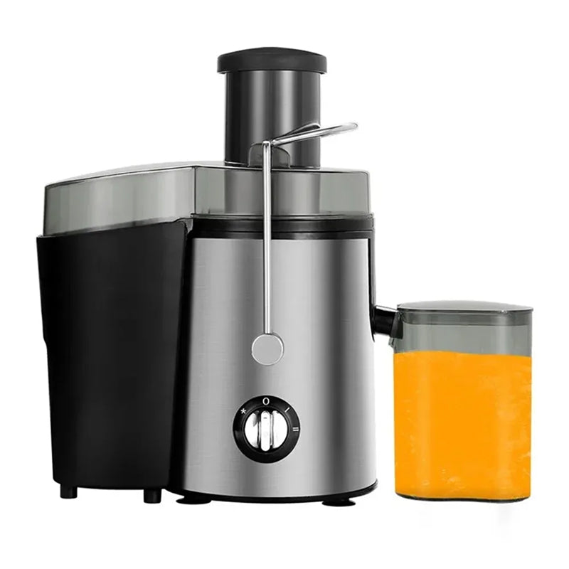 High-Power Centrifugal Juice Extractor with Wide-Mouth Feeder & 2-Speed Control for Whole Fruits & Vegetables – 800W Motor