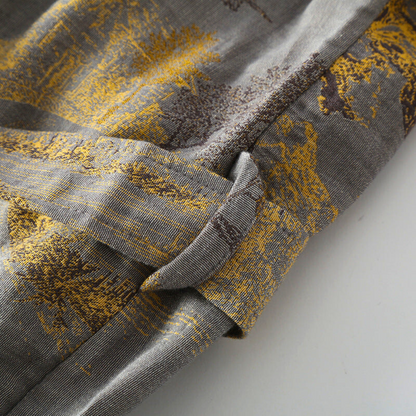 Elegant Cotton Kimono Robe with Relaxed Fit Design for Everyday Comfort
