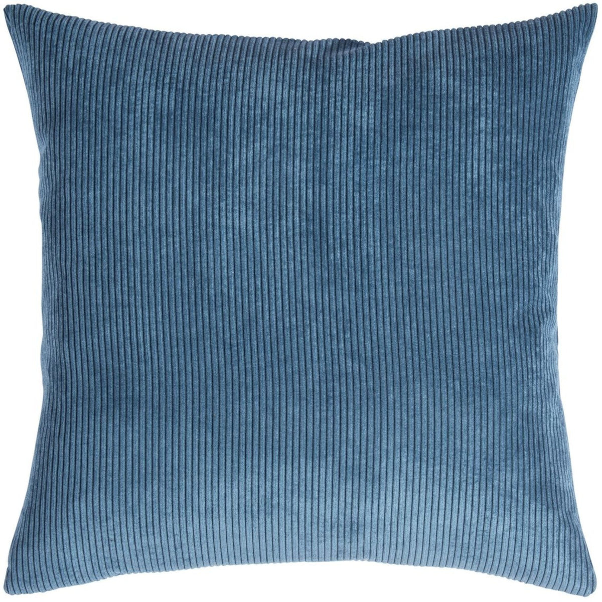 Ribbed Velvet-Look Pillow Cover Square Throw Cushion Case Soft Textured Home Decor for Couch Sofa Bedroom Living Room