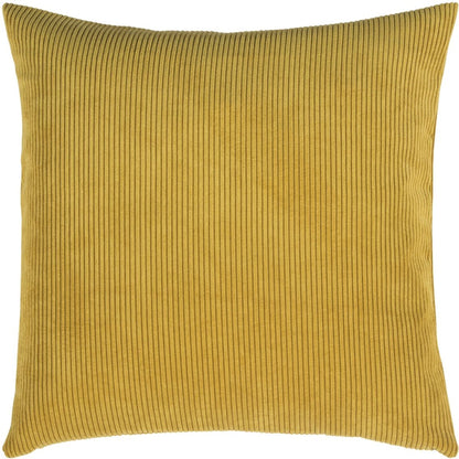Ribbed Velvet-Look Pillow Cover Square Throw Cushion Case Soft Textured Home Decor for Couch Sofa Bedroom Living Room
