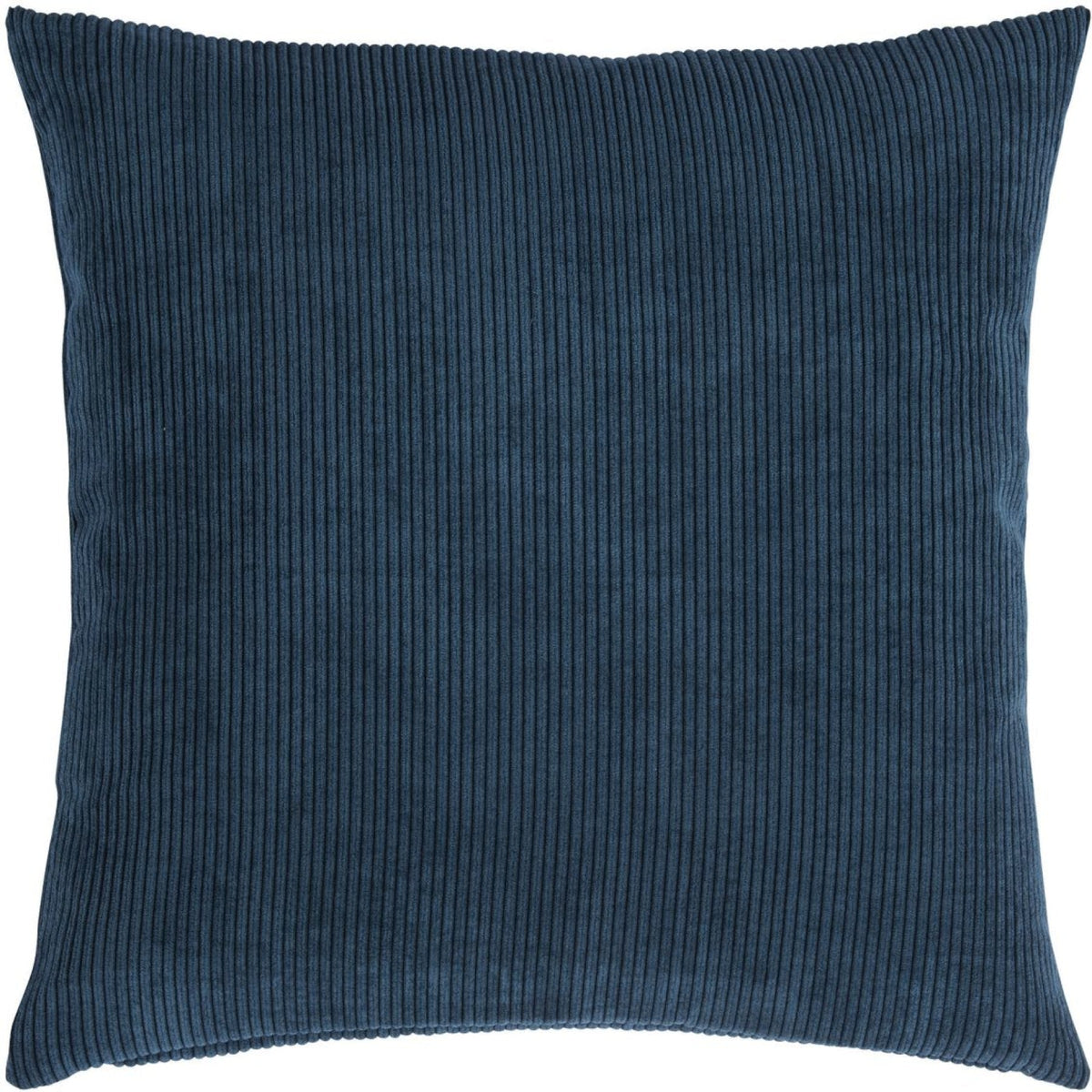 Ribbed Velvet-Look Pillow Cover Square Throw Cushion Case Soft Textured Home Decor for Couch Sofa Bedroom Living Room