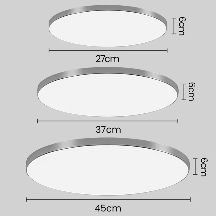 Flush Mount Ceiling Light Ultra Slim, LED Ceiling Light for Hallway, Modern Ceiling Light Fixture for Bedroom