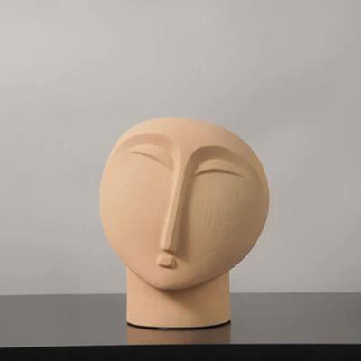Genevieve Abstract Face Vessels