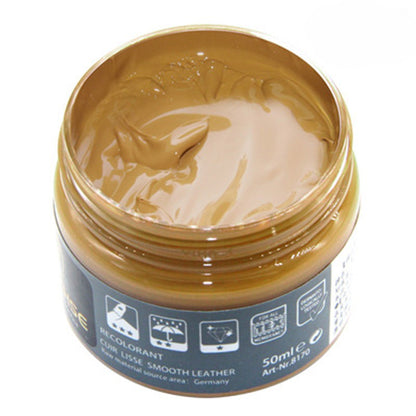 Leather Repair Balm for Furniture, Couches, Car Seats, Boots & Jackets - Scratch & Scuff Restorer, Color Match Cream for All Leather Goods