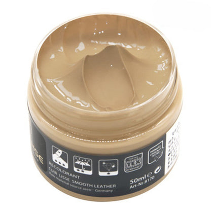 Leather Repair Balm for Furniture, Couches, Car Seats, Boots & Jackets - Scratch & Scuff Restorer, Color Match Cream for All Leather Goods