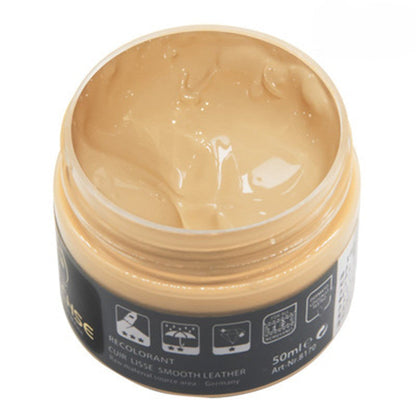 Leather Repair Balm for Furniture, Couches, Car Seats, Boots & Jackets - Scratch & Scuff Restorer, Color Match Cream for All Leather Goods