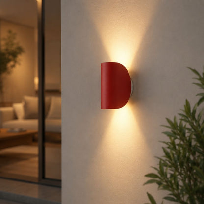 Dual-Beam Adjustable LED Wall Light – Aluminum Up-Down Sconce for Hallways & Bedrooms – Rotatable Accent Fixture for Modern Interiors