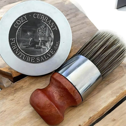 Nourishing Conditioner for Genuine Leather Furniture Seats Bags Shoes Jackets Clear Formula with Sponge Applicator