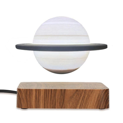 Floating Magnetic Globe Desk Lamp with Dual-Tone LED Lighting for Office & Bedroom