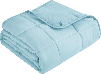 Cozy Comfort | Weighted Blanket with Cooling Microfiber | All-Season Softness for Ultimate Relaxation