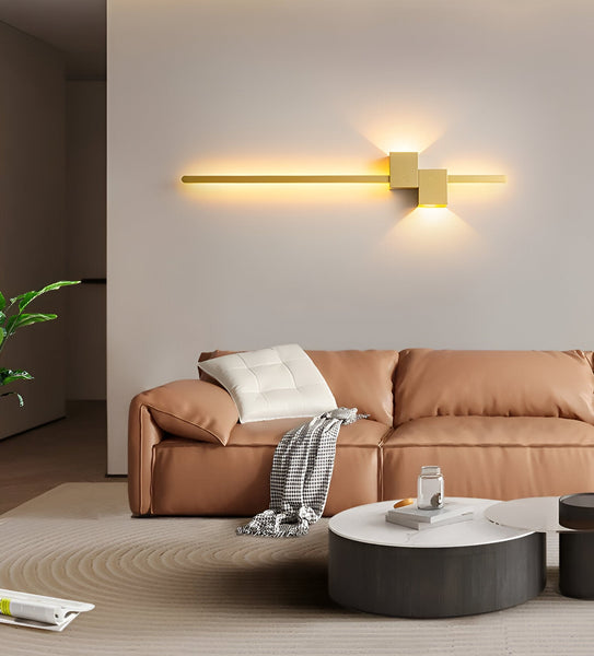 Minimalist LED Wall Light | Slim Design with Indirect Lighting for Modern Ambiance