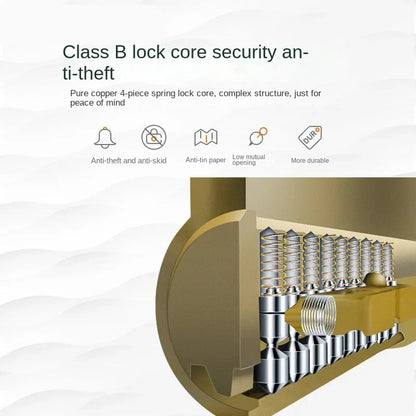 Retractable Anti-Theft Bar with Copper Core Lock & Emergency Glass Breaker for Cars, SUVs & Trucks