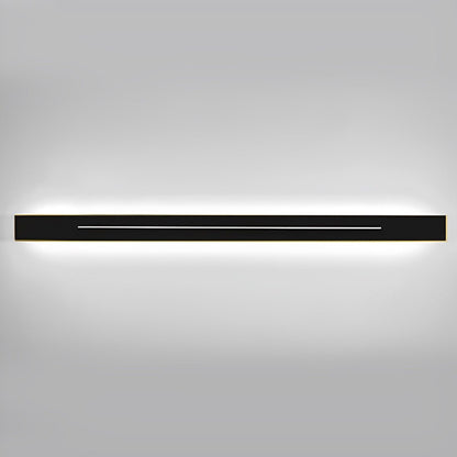 Linear LED Accent Strip Light 47 Inch Black Iron Acrylic Fixture Hardwired Adjustable Color Temperature for Bedroom Hallway Mirror Vanity Mo