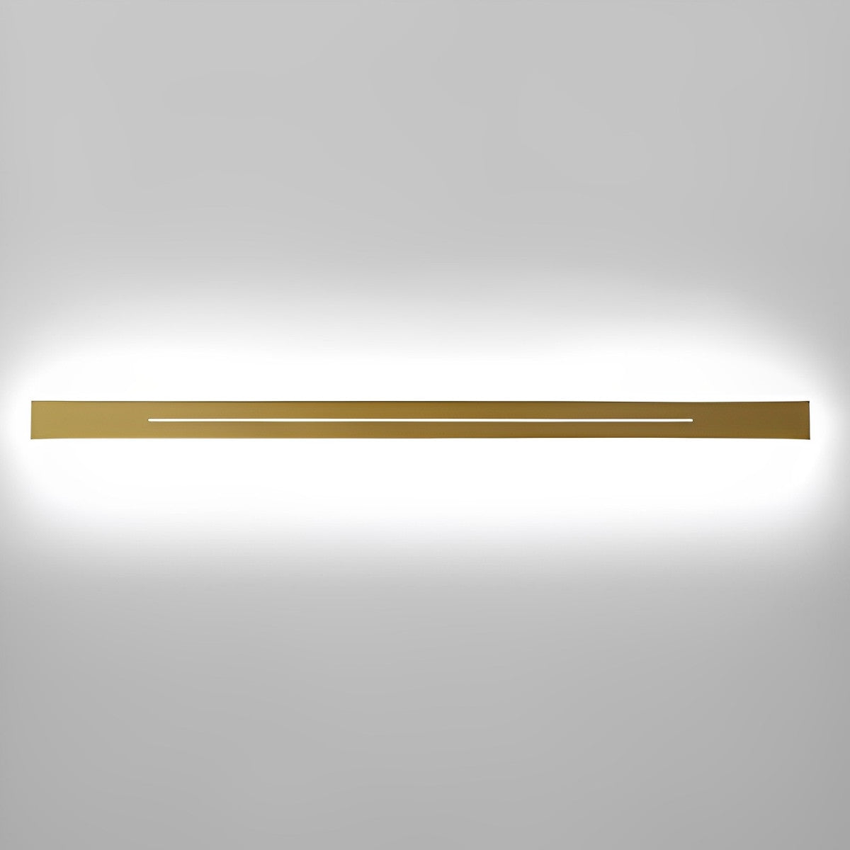 Linear LED Accent Strip Light 47 Inch Black Iron Acrylic Fixture Hardwired Adjustable Color Temperature for Bedroom Hallway Mirror Vanity Mo