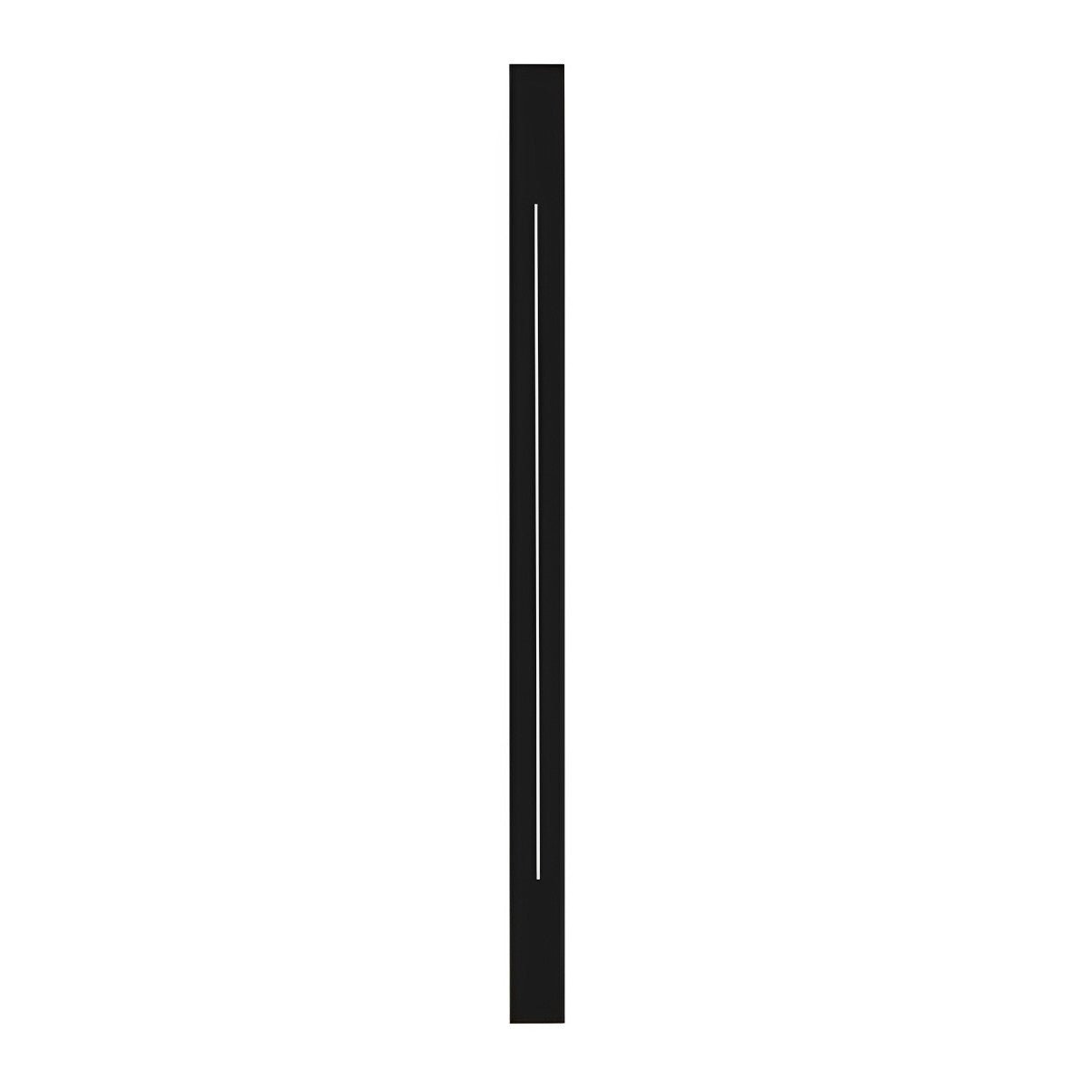Linear LED Accent Strip Light 47 Inch Black Iron Acrylic Fixture Hardwired Adjustable Color Temperature for Bedroom Hallway Mirror Vanity Mo
