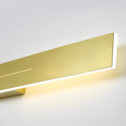 Linear LED Accent Strip Light 47 Inch Black Iron Acrylic Fixture Hardwired Adjustable Color Temperature for Bedroom Hallway Mirror Vanity Mo