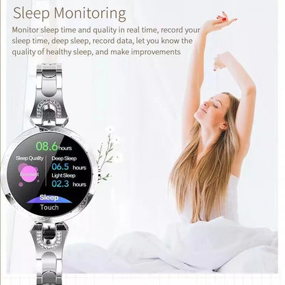 Smartwatch with Heart Rate Monitor, Wearable Fitness Tracker with Sleep Tracking, Fitness Watch for iPhone and Android