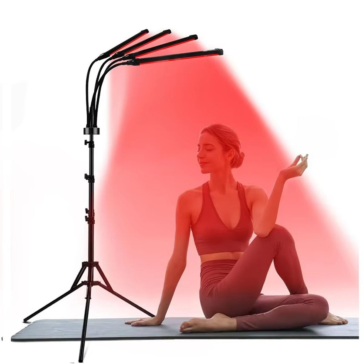 Infrared Therapy Floor Lamp with Dual Wavelength Technology for Pain Relief & Skin Rejuvenation