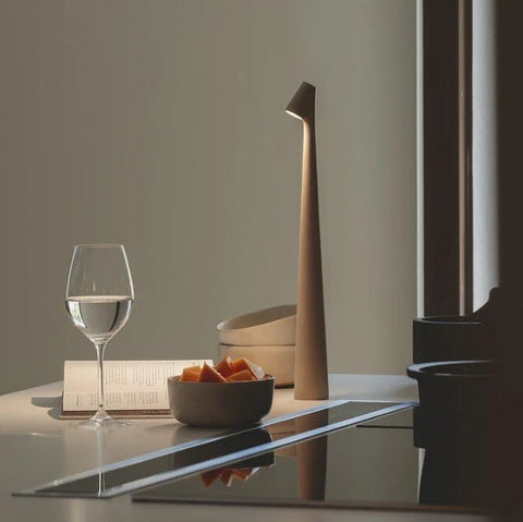 Minimalist Mood Light | Wireless LED Table Lamp with Touch Control | Perfect for Reading and Ambiance
