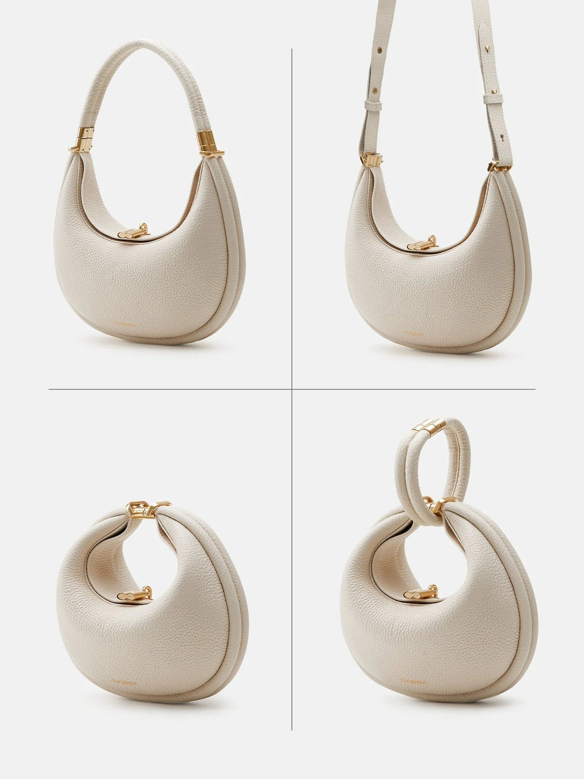 Ortekor Luna | Handbag Tote Bag in Premium Full-Grain Leather with Four-Way Carry Options | Timeless Elegance for Effortless Style