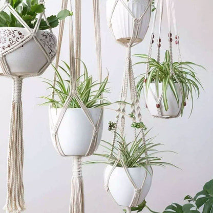 HANGBELLE – Hanging Basket Set of 4 for Charming Interior Decor
