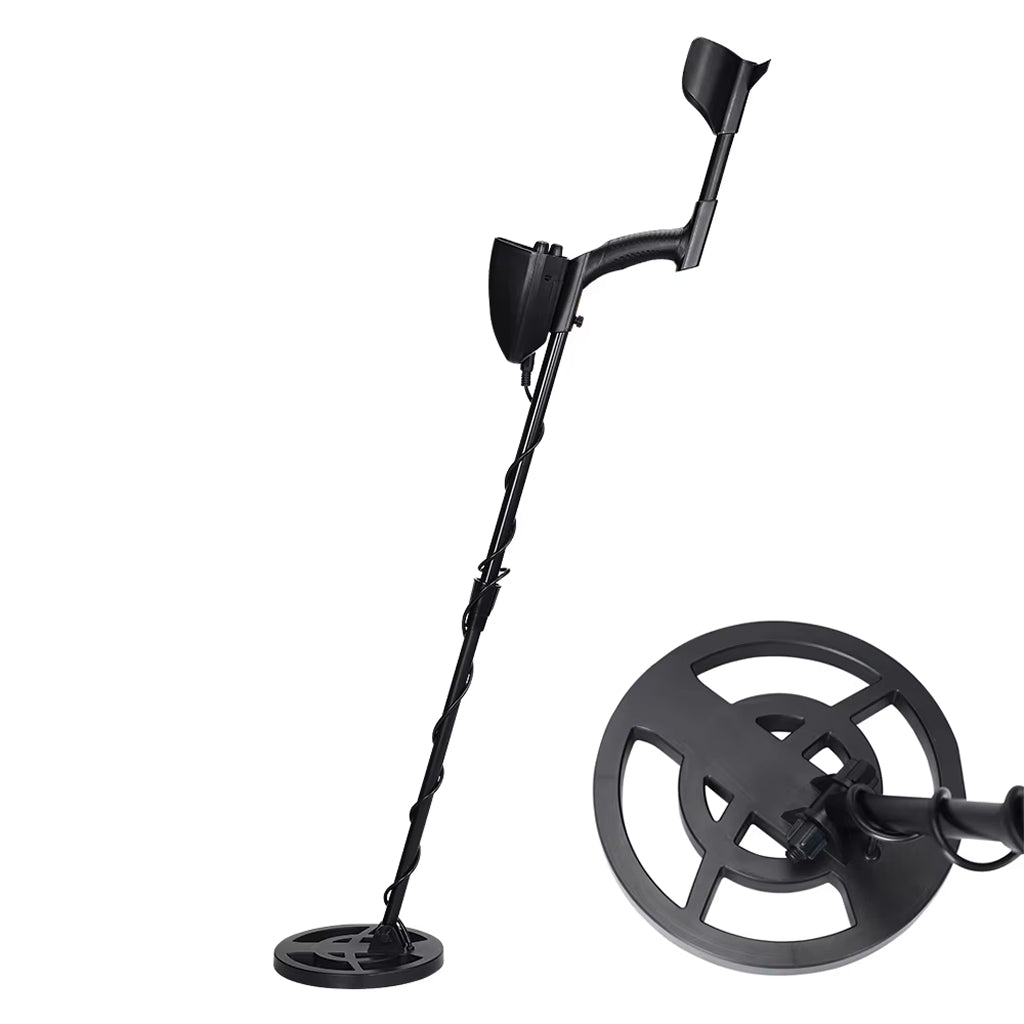 Handheld Treasure Finder with Waterproof Coil & Adjustable Shaft for Gold, Silver, Coins & Relics | Beach & Land Detection