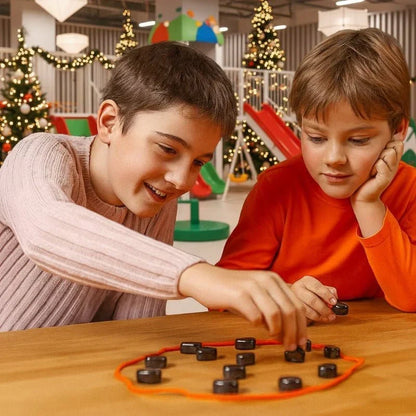 Portable Magnetic Chess Set – Travel-Size Strategy Game with Strong Magnets – Foldable Board for Kids & Adults – Indoor & Outdoor Play