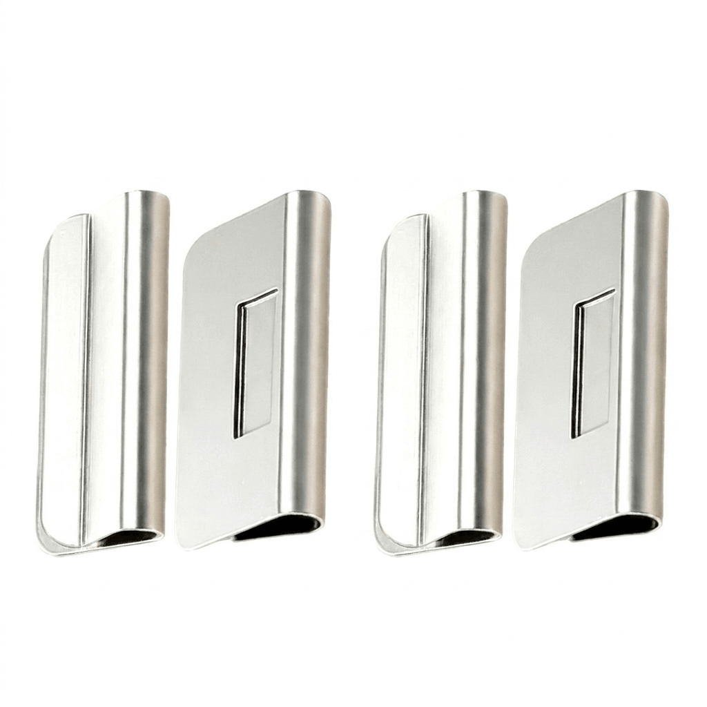 Magnetic Curtain Clips for Blackout Privacy – Eliminates Light Gaps – No Drilling Damage-Free Install – Bedroom Living Room Nursery