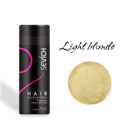 Hair Fiber Powder for Thinning Hair & Bald Spots – Instant Root Coverage & Natural Volume for Women & Men