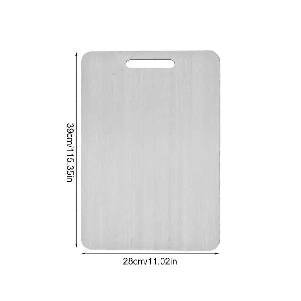 SteelPrep Board – Stainless Steel Cutting Board – Hygienic Kitchen Essential
