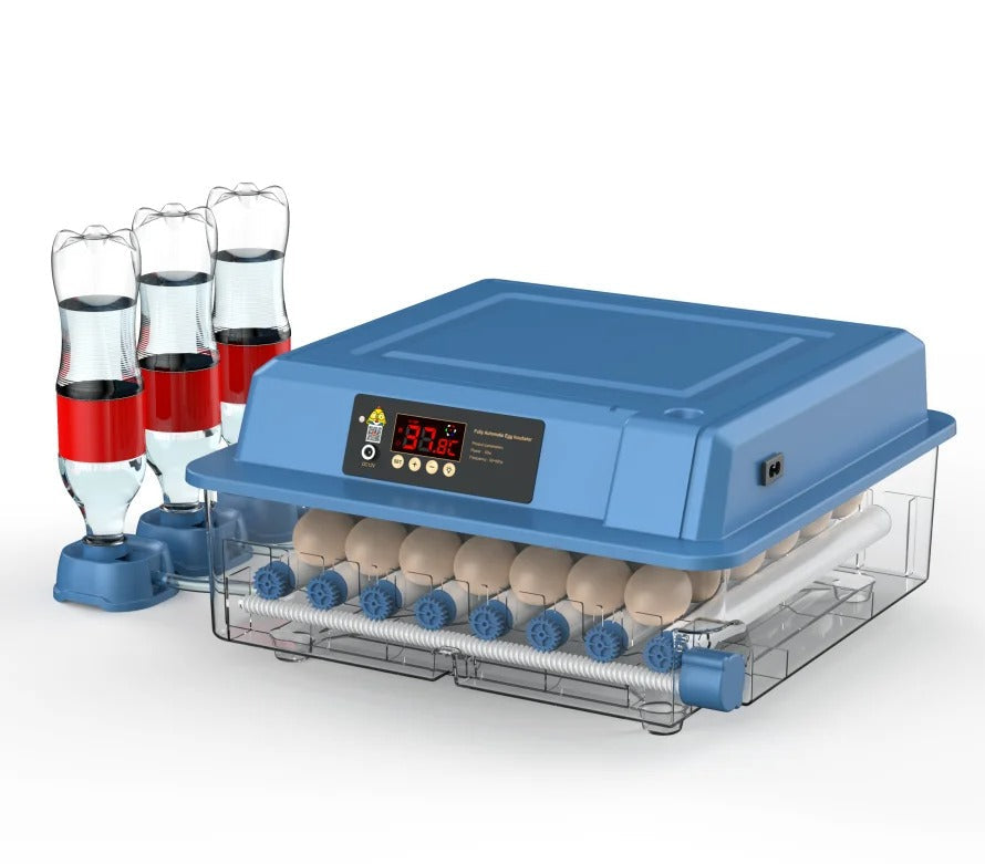Automatic Egg Incubator with Digital Display & Auto-Turner for Chickens, Ducks & Poultry – 15, 24 or 36 Egg Capacity Home Hatcher for