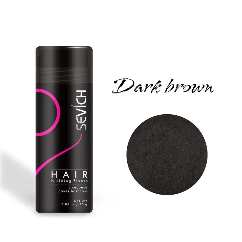 Hair Fiber Powder for Thinning Hair & Bald Spots – Instant Root Coverage & Natural Volume for Women & Men