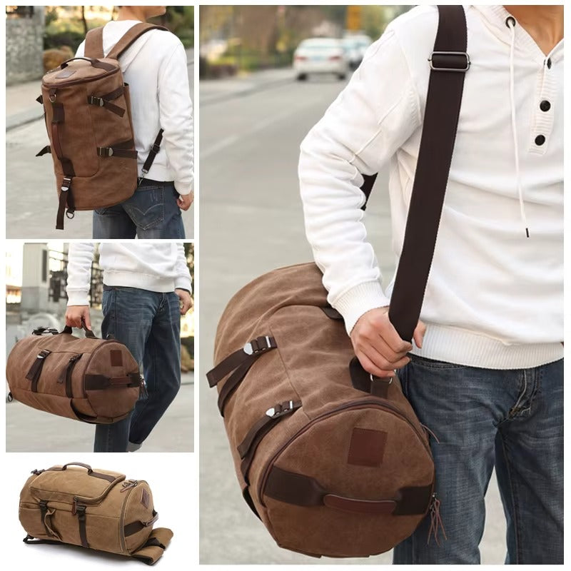 Versatile Canvas Duffle Bag for Men with Large Capacity & Stylish Design | Ideal for Travel and Daily Use
