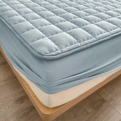 Breathable Mattress Protector Cover – Waterproof, Hypoallergenic, Soft Fitted Sheet for Twin, Full, Queen & King Beds