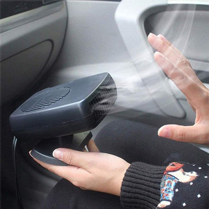 Portable 12V Car Heater 150W/300W Ceramic Fan for Quick Window Defrosting & Cabin Warmth in Winter