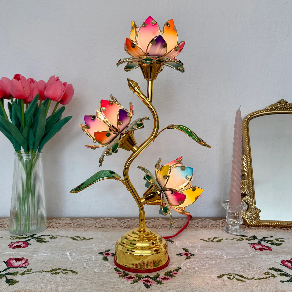 The Aurelian Lotus Lamp