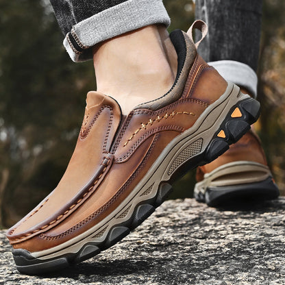 Men's Arch Support Loafers for All-Day Comfort & Posture Alignment – Cushioned Sole, Non-Slip Tread, Breathable Upper – Perfect for Work